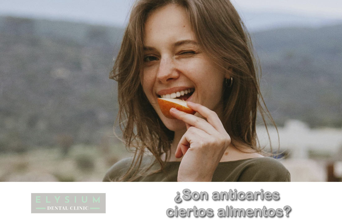 ¿Son anticaries ciertos alimentos?